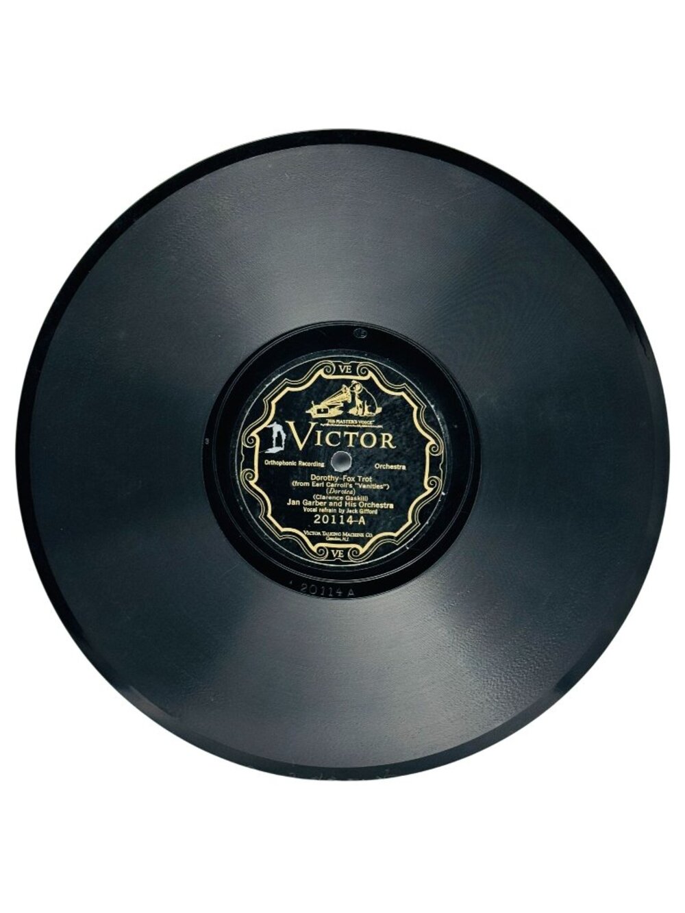 Jan Garber Dorothy 10in Shellac 78 RPM Record Victor 20114 Vintage